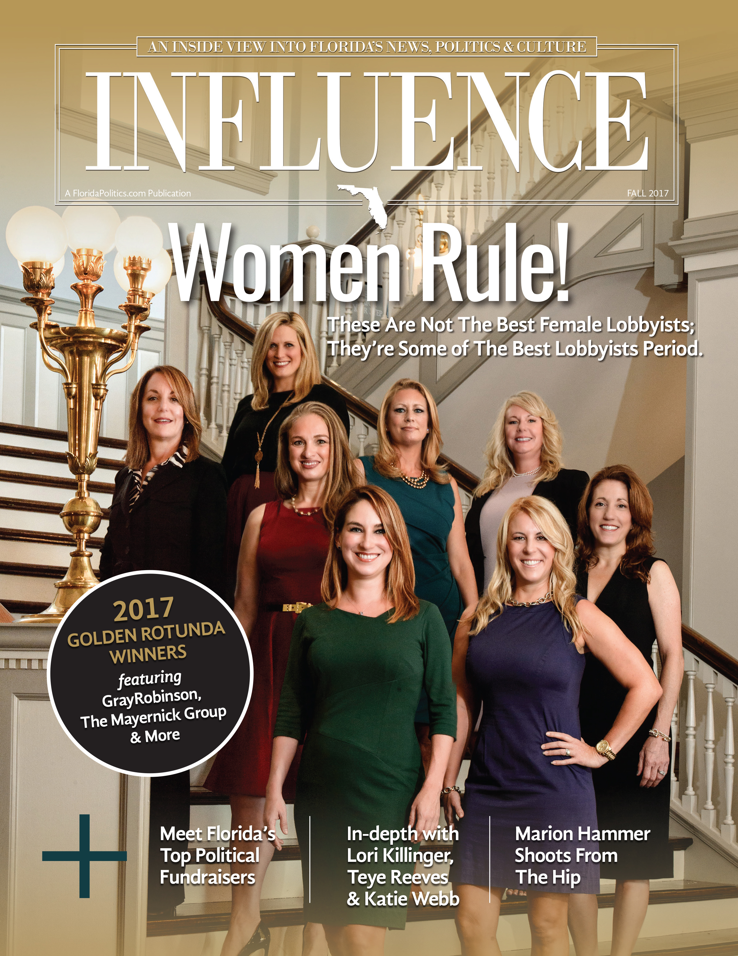 Colodny Fass Lobbyist Katie Webb Featured on 'Best Lobbyist' Influence Magazine Cover Today